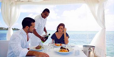Exclusive Gourmet Lunch or Dinner at Sea package